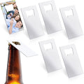 Double Sided Sublimation Blanks Bottle Opener for Beer Wedding Party Gifts Bar Kitchen Restaurant