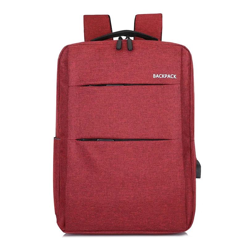 Polyester Waterproof USB Charging Laptops Backpack 15.6 Inches Business Laptop Backpack Bag with Custom Logo