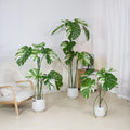 JCF156 Hot Sale Artificial Plant Split Monstera Deliciosa Indoor Decoration Potted Decorative Landscaping Tree