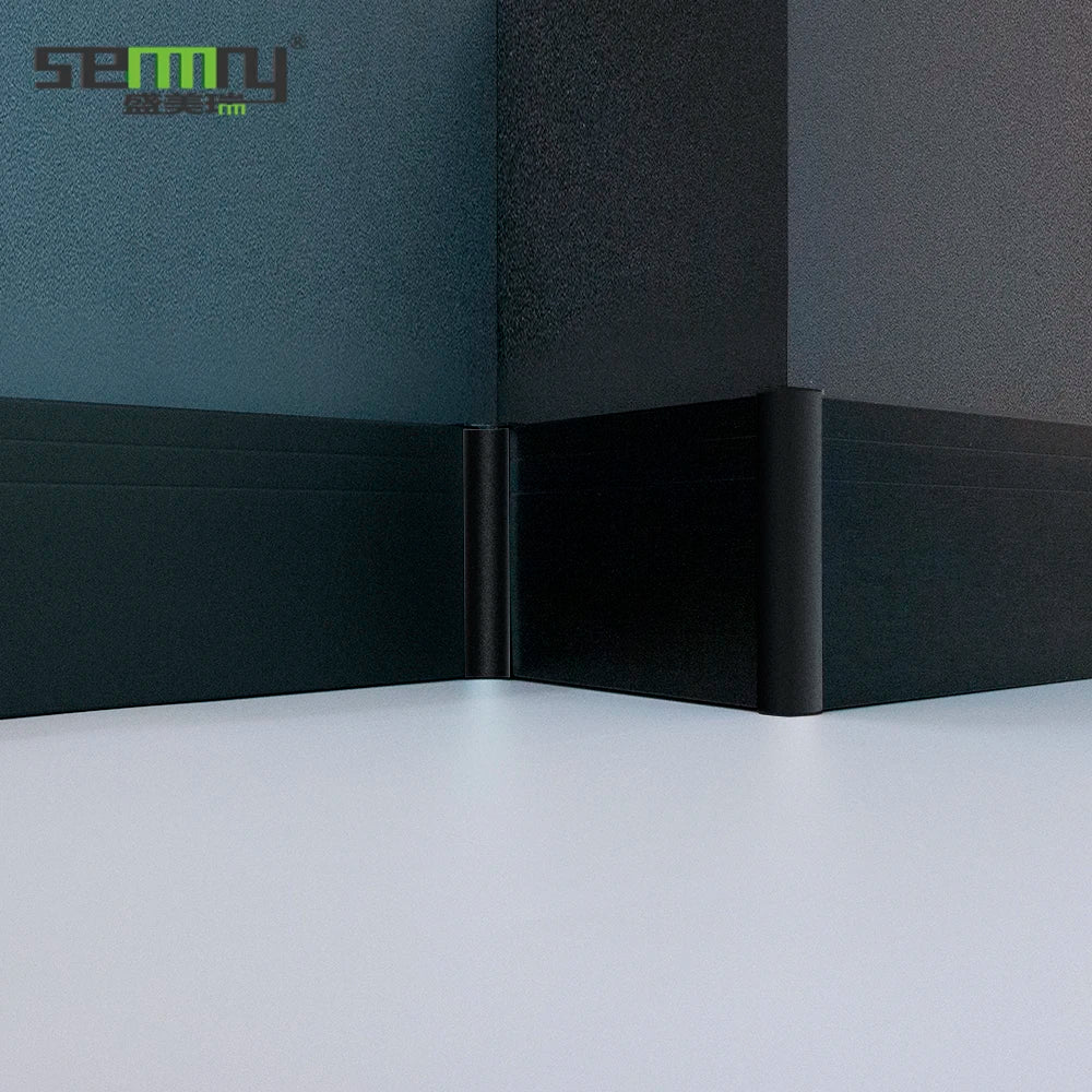 Beautiful Colors Aluminum Metal Skirting Board Baseboard Wall Skirting Board Aluminium Floor Skirting