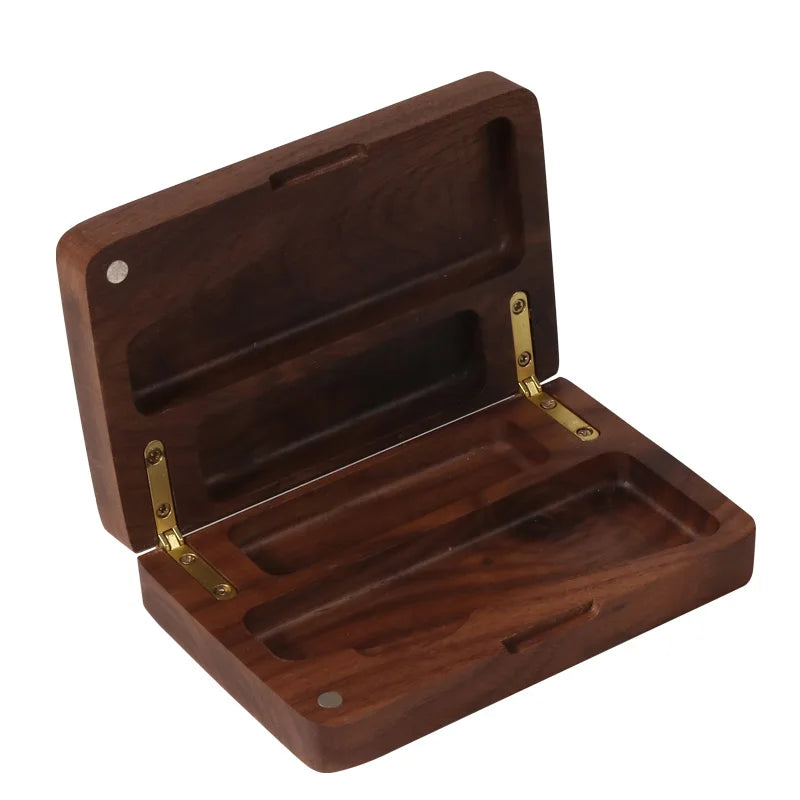 Erliao Good Quality Wood Smoking Accessories Cigar Storage Box Wooden Cigar Product Luxury Cigar Case