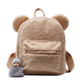 Minnie Mouse Furry Plush Backpack for Kids Children's School Bag Toddler School Bag Cartoon Mini Fashion Bag