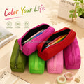 Student Neoprene Pencil Pouch Bag with Zipper Closure Customized Color 21*6*6cm Stationery Pen Case for Business & School MegaBDM