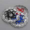 CYCLAMI 160mm 180mm BMX Mountain Bike Floating Disc Brake Rotor Aluminum Alloy 5-Bolts for Road Bikes Disc Brake Adapter MegaBDM