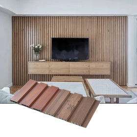 Professional Production of Interior Waterproof Fluted Decoration Boards WPC Wall Panels