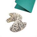 Huiying Chinese Style heart dalmation Jasper Face Massage and Neck Natural facial gua sha