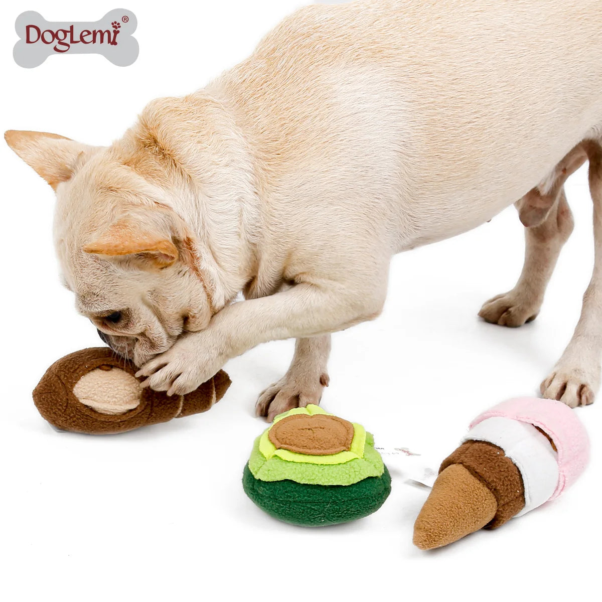Plush Durable Dog Chew Toy Guangzhou Snuffle Training Puppy Chew Pet Toys