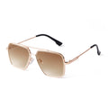 STORY T246 Classic Fashion Oversized Square Sunglasses Men Women 2023 New Design Retro Double Bridge Gradient Pilot Sun Glasses