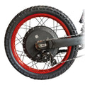 QS 273 72v Electric Bike Wheel Bub Motor 8000W/12000W/15000W Power with LED Display and Lithium Battery for Bicycle Kit