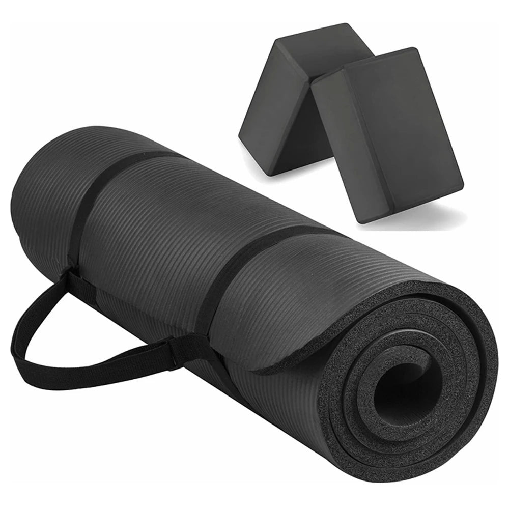 Timecreate Different Styles Yoga Accessories Kit Yoga Mat Block Set