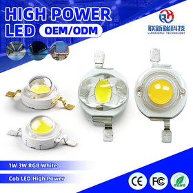 High Power RGB White LED Chip 1W 3W Factory Price for Lighting
