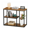 Detachable Steel Metal Shelving for Home Kitchen & Living Room Three-Tier Standing Type Display Storage Rack