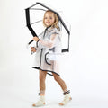 Customized Printing Transparent Black Umbrellas clear Transparent Kids Umbrella