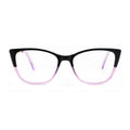 2026 High End Acetate Custom Logo Attractive Cat Eye Acetate with Metal Frame Optical Lenses Women Eyeglasses Eyewear