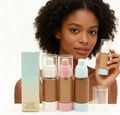 Private Label Full Coverage Foundation Whitening Makeup Liquid Foundation Female Water Proof Makeup Base with Moisturizer 30ml