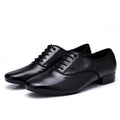Cowhide Mens Modern Jazz Shoes Salsa High Steel 4.5cm Latin Dancing  Leather Shoes Communication Dance Shoes