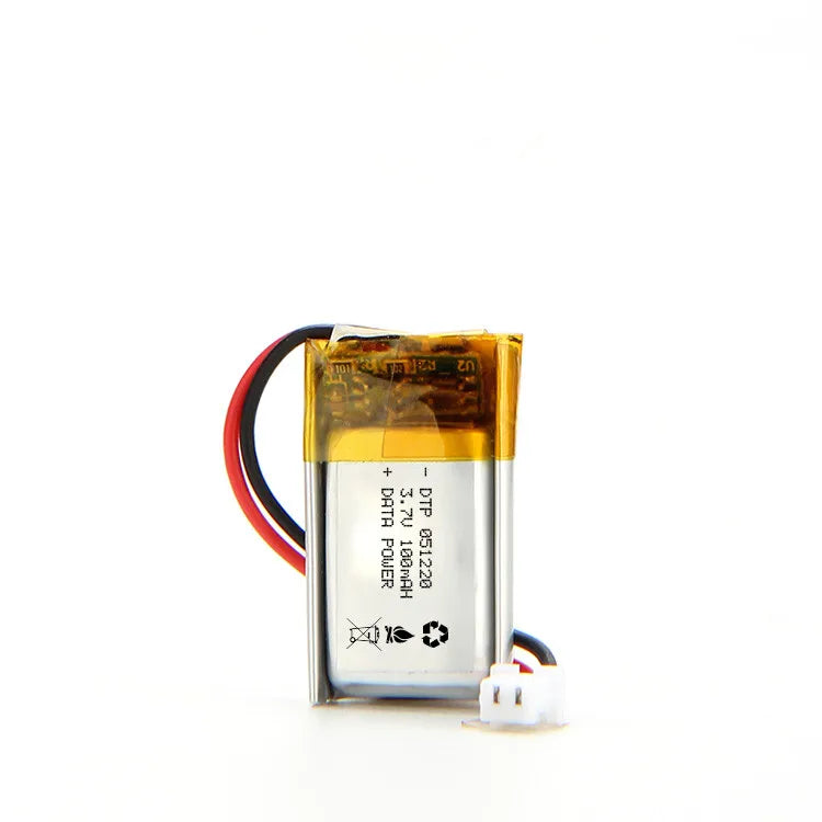 Factory Supply Mini Rechargeable Lithium Battery 501220 3.7V 100mah Lipo Polymer Battery for Electronic