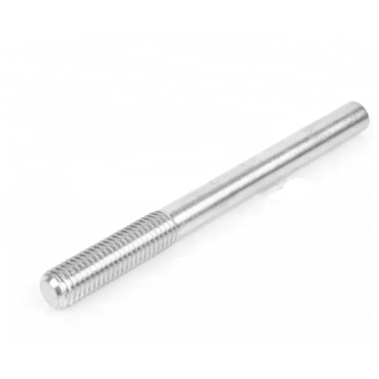 Stainless Steel Single End Studs Rod Double Thread Stud Threaded 38 All 10/24 Metal Steel Plastic Dowel Tube Rods