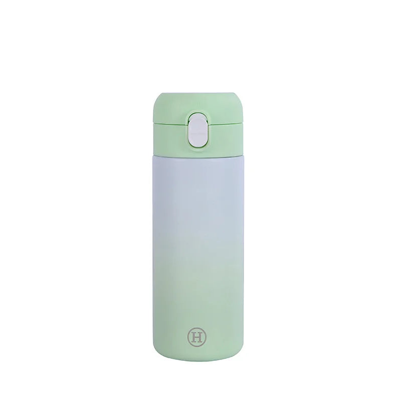 Portable Outdoor 304 Stainless Steel Tumbler Insulated Student Tea Cup with Handle for Students and Gift Purpose