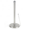 Stainless Steel Roll Storage Paper Rack Stand Tissue Roll Tower Holder Stainless Steel Paper Towel for Kitchen Countertop