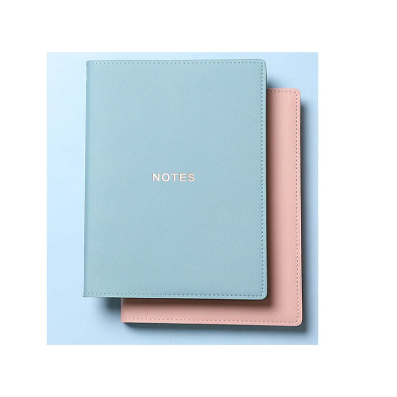 LABON Custom PU Leather Hardcover Foil Gold Acid -free Ivory Paper Printing Journal