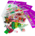 Santa Claus Gel Cling Window Decals Christmas Crafts