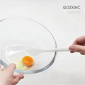 Self-Standing Egg Blending Kitchen PP Plastic Knife 23.5cm Kitchen Bottle 2-in-1 Cleaning Brushes Knife Clear Individual Packing
