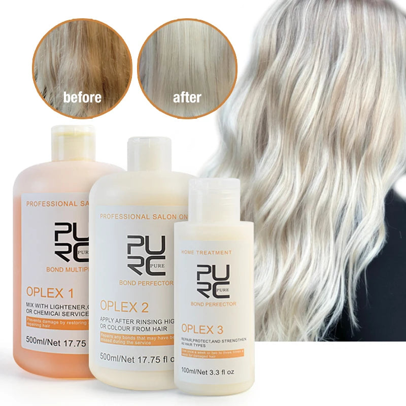 Hair Repair Treatment PURC OPLEX NO 1 2 3 Bond Set Hair Care Products