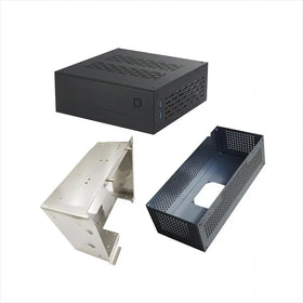 Galvanized Treatment EnclosureLaser Cutting Stainless Steel FabricationLaser Marking logo Servicesheet Metal Enclosure