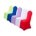 Wholesale 600304 Spandex Stretch Folding Chair Covers Wedding Party Dining Banquet Hotel Event Slipcovers for Chairs