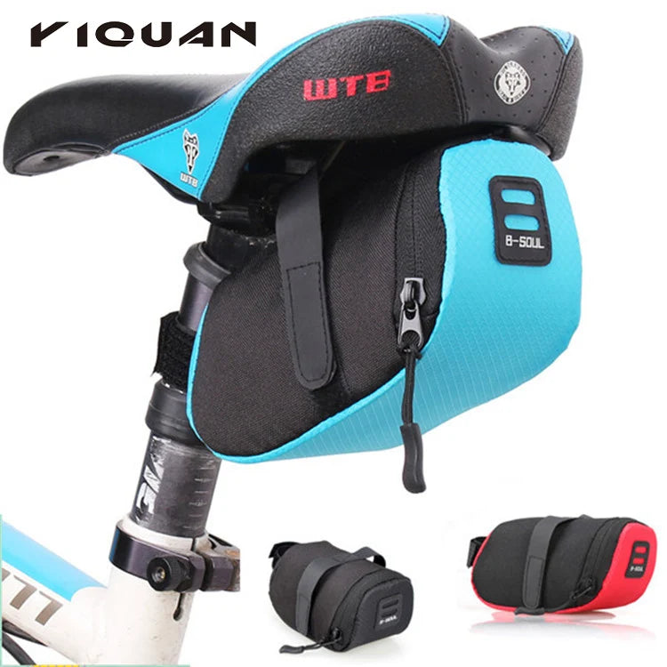 Wholesale Fashion Mountain Bike Riding Bicycle Tail Bag Bike Saddle BagWind Resistance Design Bicycle Seat Bag