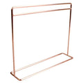 Clothing Organizer Hangers Metal Iron Single Tier Multifunctional Living Room Dress Rack Doll Furniture Accessories