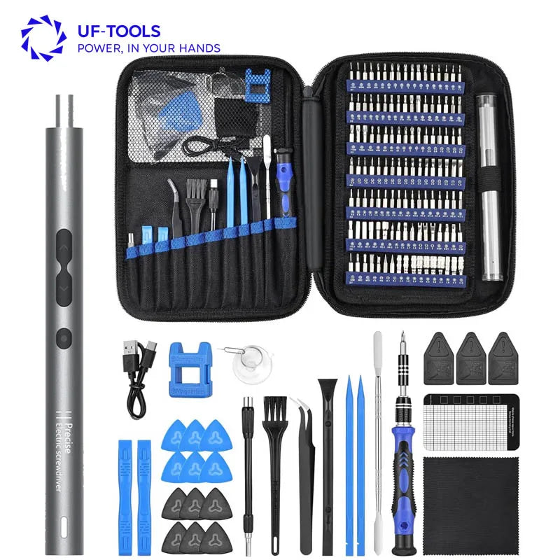 Hot Selling 152-in-1 Precision Electric Screwdriver Set Industrial Portable Professional DIY Repair Tools Laptop Cell Phone