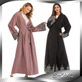 Abaya Dubai Turkey Solid Color Robe Modest Abaya Kaftan Muslim Long Dresses Traditional Islamic Clothing for Women