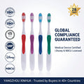 Wholesale Manual Toothbrush Manufacturer Nylon Bristle for Teeth Whitening Individual Packaged Brosse a Dent Soft Toothbrush Oem