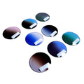 CR39 Gradient Shade Colorful Soft Silicone Reading Glasses Lenses Computer Radiation Protection CE UV400 Certified Sunglasses