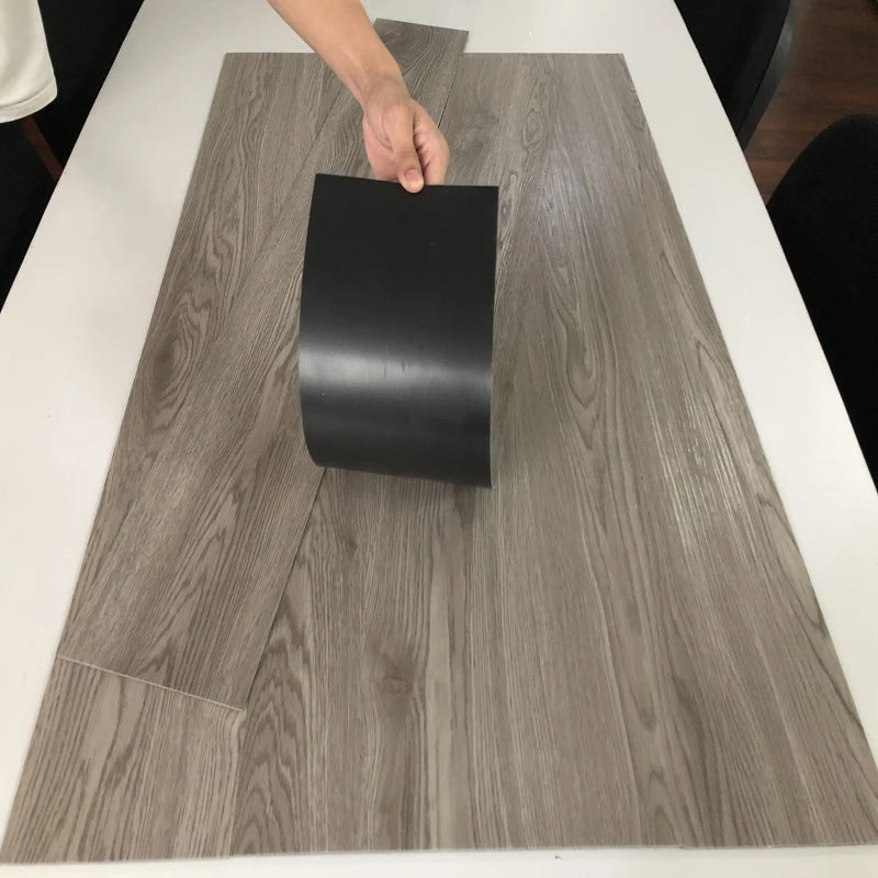 Waterproof Non-Slip Fireproof LVT Floor Plastic Flooring 1.5/2.0mm Thick Peel Stick for Home Bathroom Hospital Parquet/Grain
