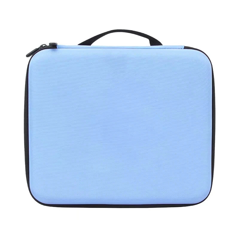 Custom Blue PU Waterproof Tool Case Box Hard Shell Zipper with Eva Foam Factory Priced Special Purpose Travel Bags & Cases