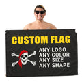 Flag Manufacture Double-Sided Printing Promotion Advertising 100% Polyester Custom Flag Outdoor Uv Resistant Promotional Flag