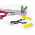 KAMEI KM-500-401 Metal & Rubber Hand Punch with Different Sizes for School Use Customizable Color & Logo