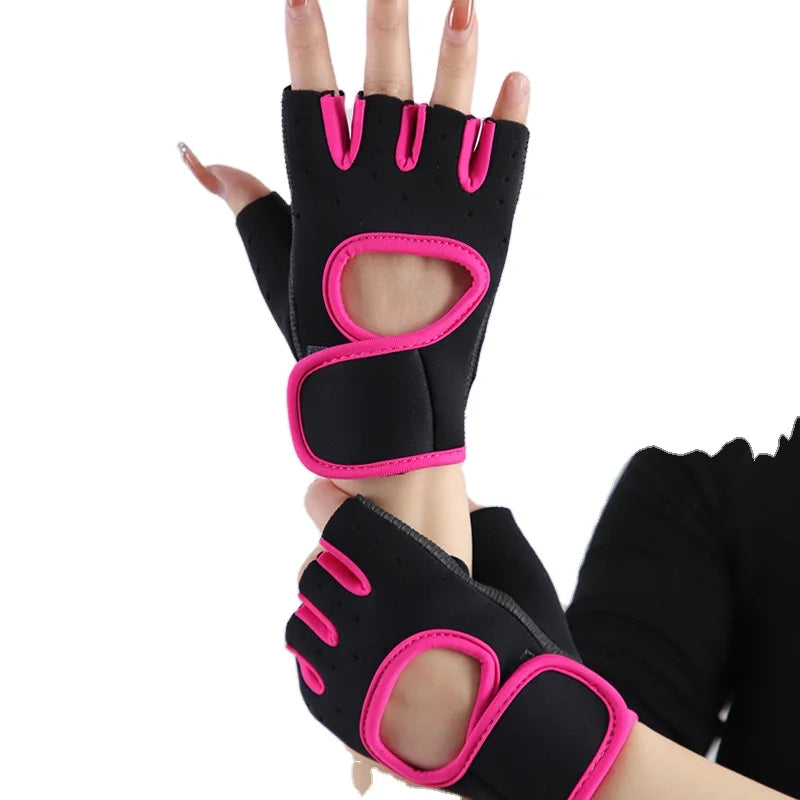 Custom Fingerless Sport Gym Gloves for Weight Lifting Fitness Training Workout MegaBDM