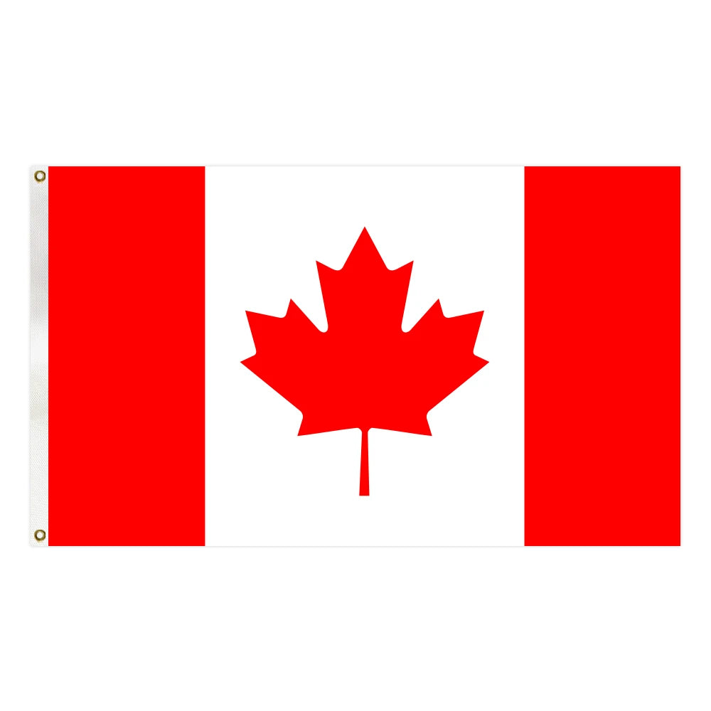 3x5FT Polyester Cheap Price Canada Country Flag and National Flag With Two Grommets