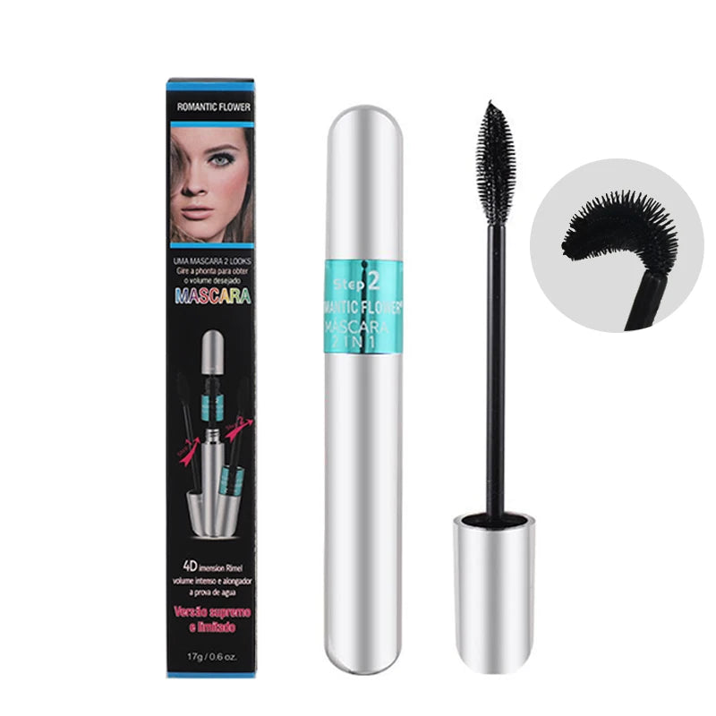 New Makeup 4D Mascara Private Label Waterproof Lengthening Black Thick Lengthening Mascara