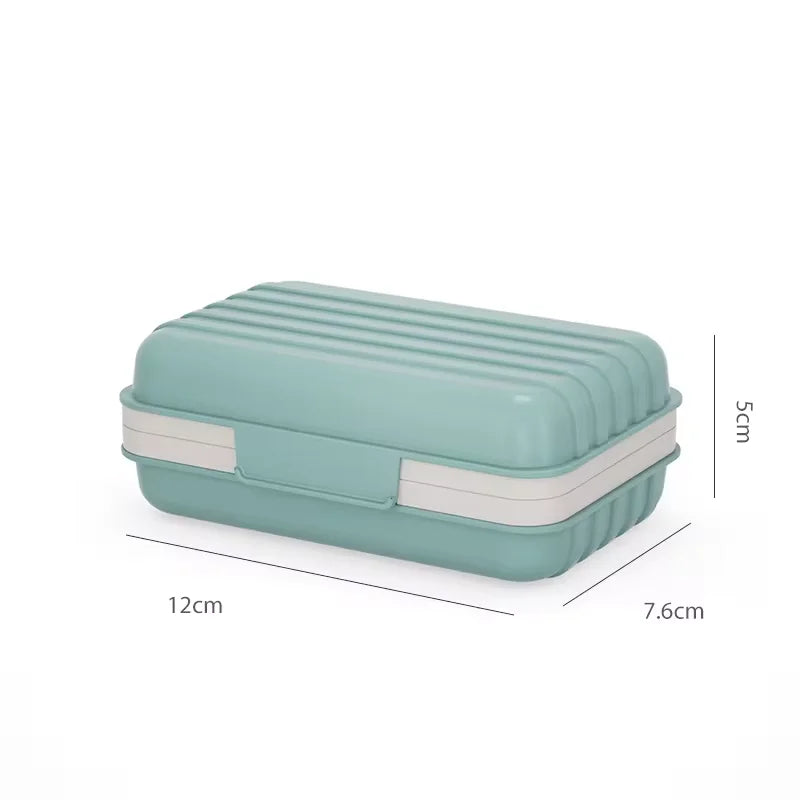 Soap Box with Lid Thickened Travel Portable Soap Box Fashion Household  Holder Creative Soap Tray Toilet