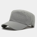 Flat Top Captain Hat Men Spring Summer Thin Fast Dry Breathable Baseball Cap Women Outdoor Climbing Sport Sun Baseball Cap