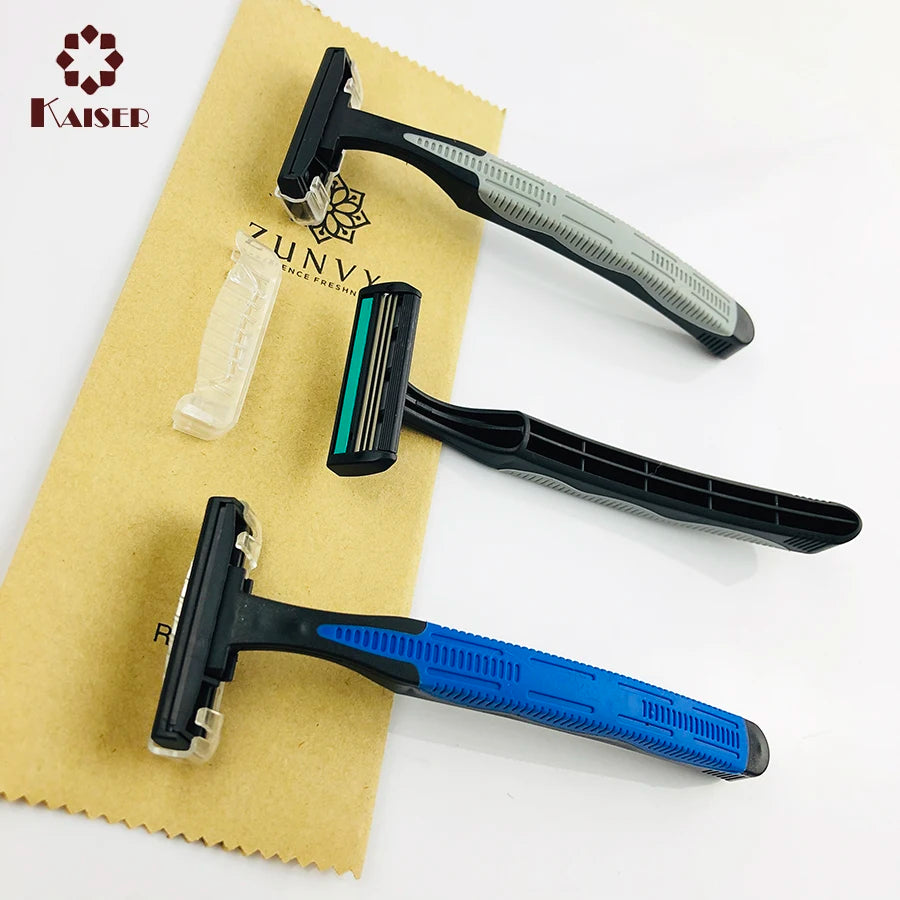 Wholesale Hotel Disposable Triple Blades Fixed Face Razor Custom Razors