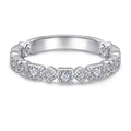 Silver Gemstone Ring  Sterling Silver 925 Rings Women Zircon Ring