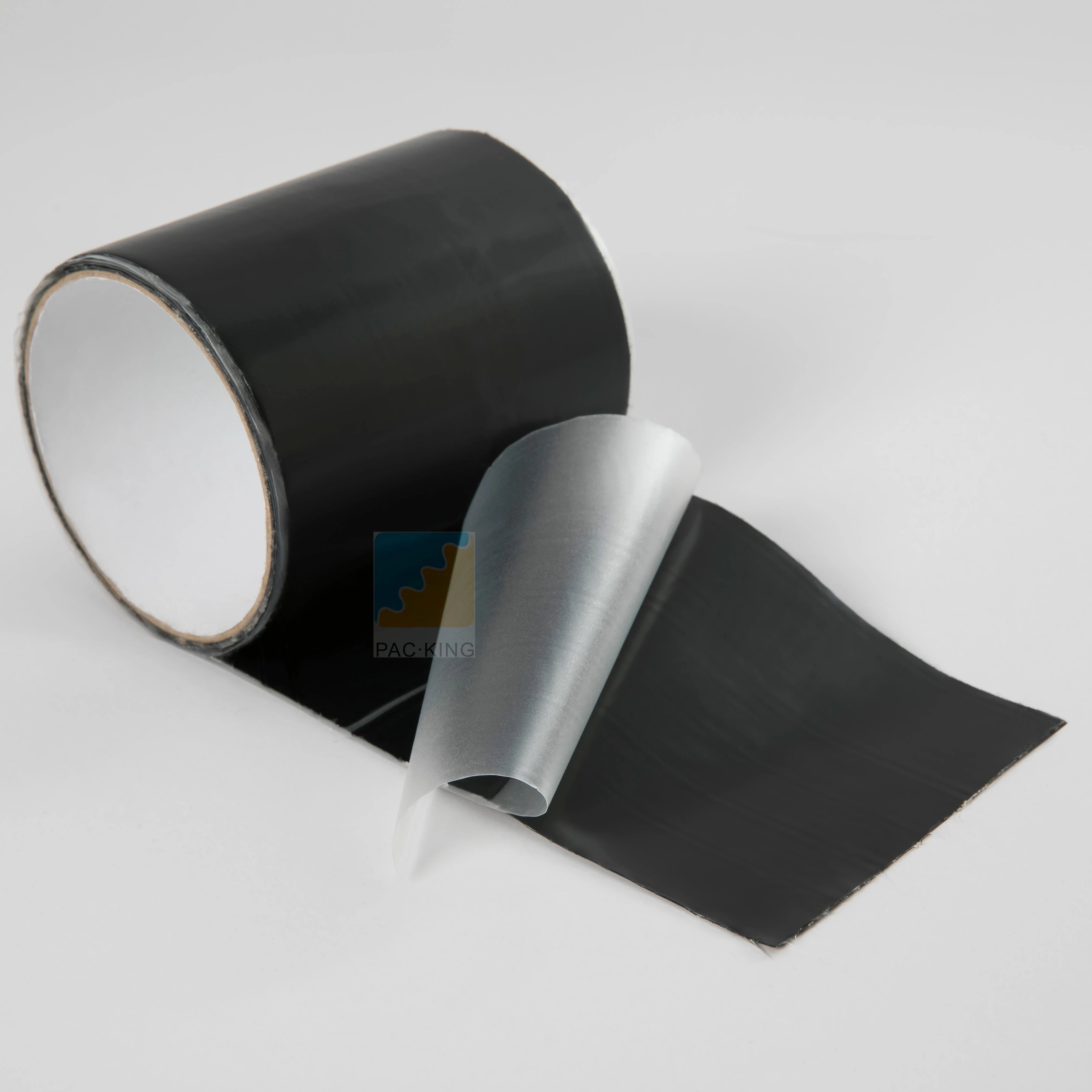 Single Sided Water Activated Rubber Adhesive Repair Tape Super Self-Adhesive Leakage Waterproof for Sealing and Masking