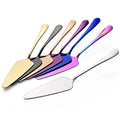 9 Inches Colorful Pie Cake Server Professional Shovel Server Stainless Steel Cake Spatula for Cake Pastry Pie Pizza