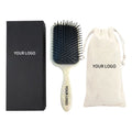 Custom Logo Acetate Scalp Massage Hair Brush Detangling Airbag Wet and Dry Hair Brush Cellulose Acetate Hair Comb